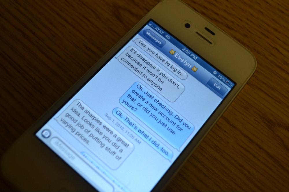 CRAVING COMMUNICATION-- How much is too much when it comes to texting?