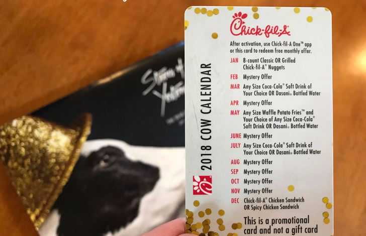 Chick-fil-A can keep you up to date.