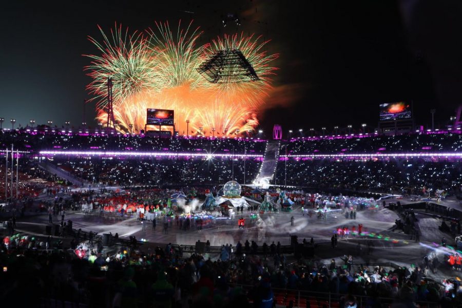 2018 Winter Olympics Closing Ceremony and US Gold Medalists