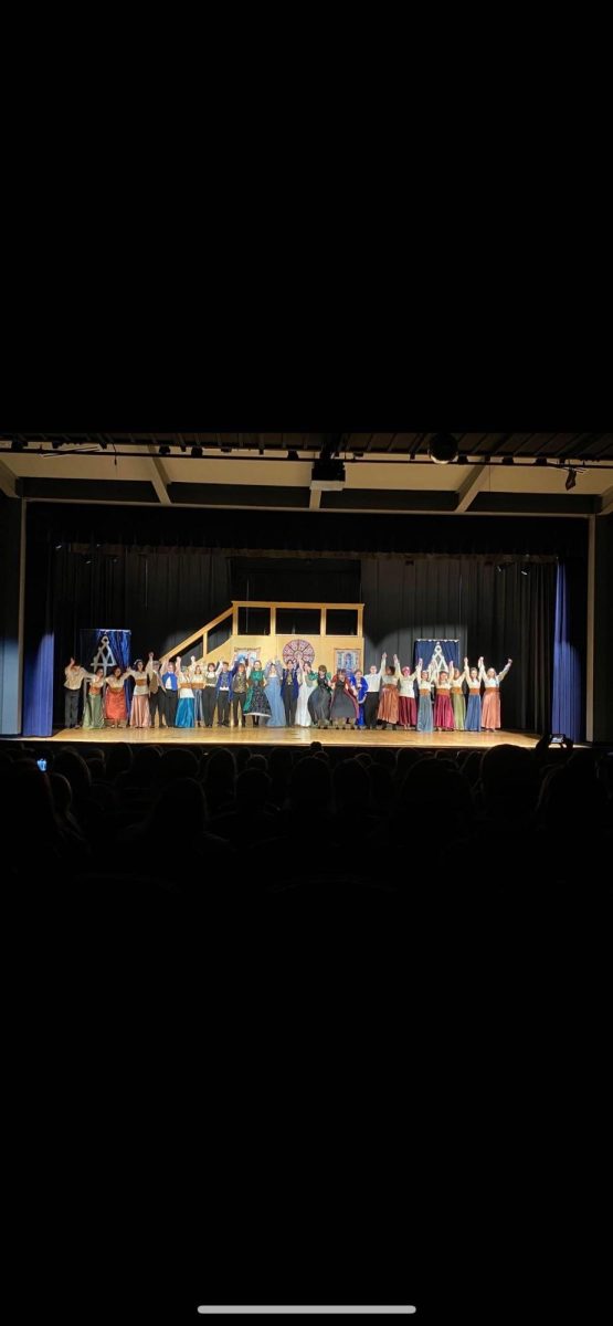 Opening weekend of Cinderella the musical; the success