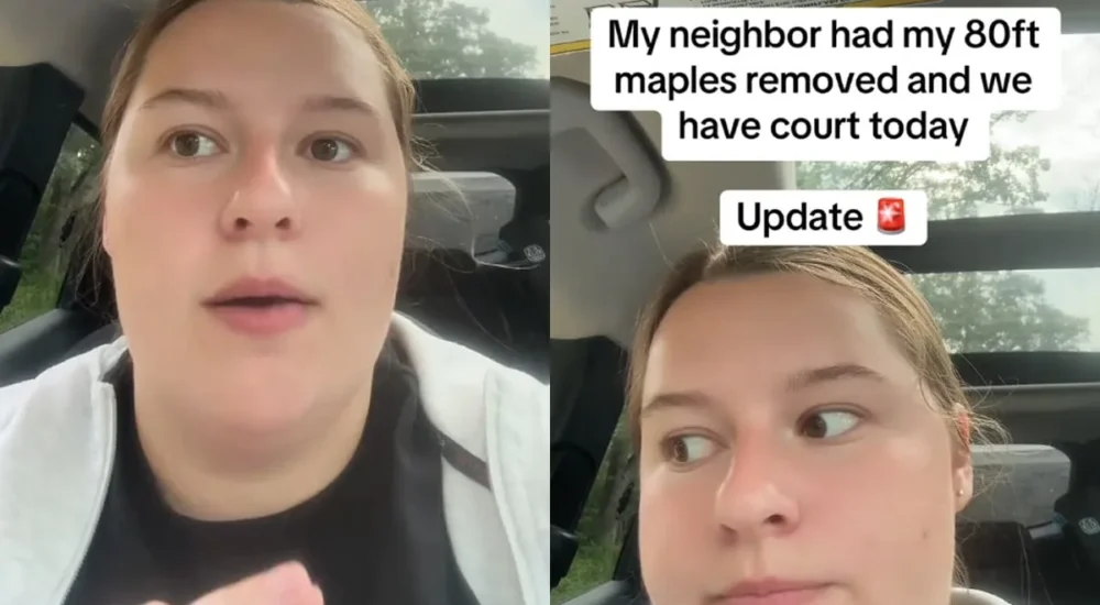A man records a TikTok video discussing an alleged visit from federal agents at his home
