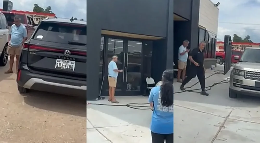 A woman on TikTok warns viewers after confronting a man who falsely claimed to be her Uber driver