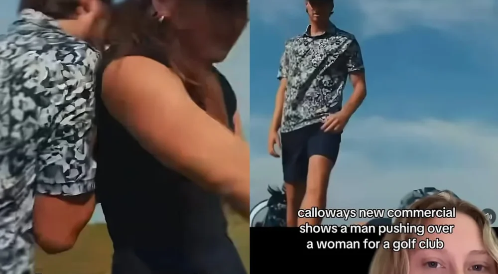 A billboard advertisement for Joey's Junk Removal showing a man carrying a rug with a woman's legs visible