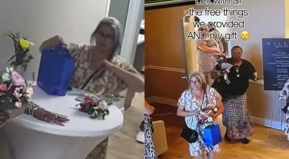 A family birthday dinner at a Kansas City restaurant with police standing nearby